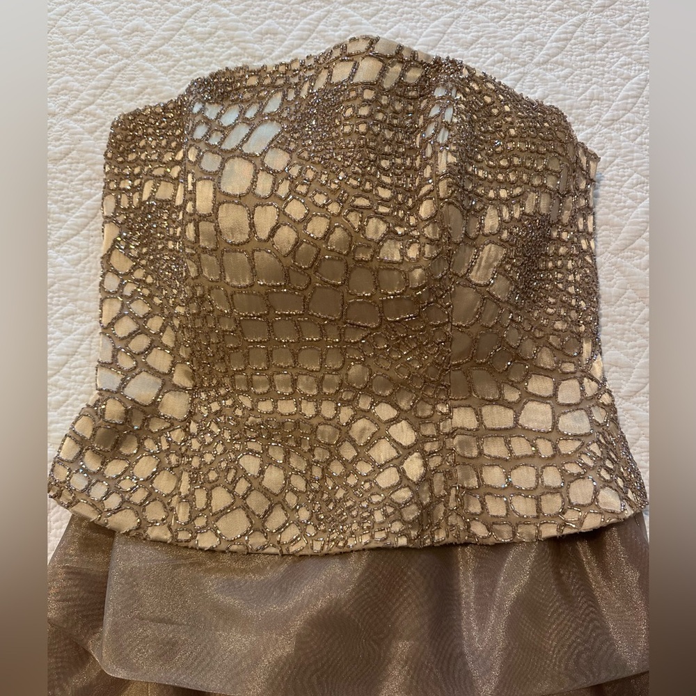 Vintage Dolce Jovani Designer Gown.